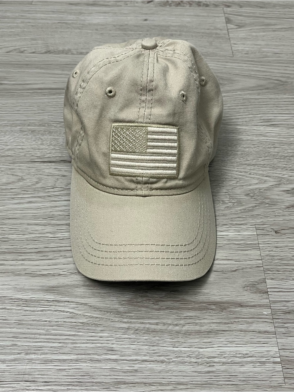 American Flag Embroidered Baseball Cap Academy
